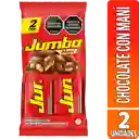 Jumbo Chocolatina con Leche con Maní