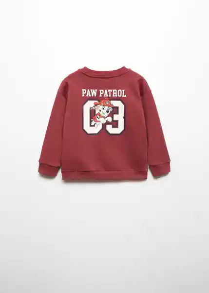 Sudadera Pawshall Cereza Talla 72 Niños Mango