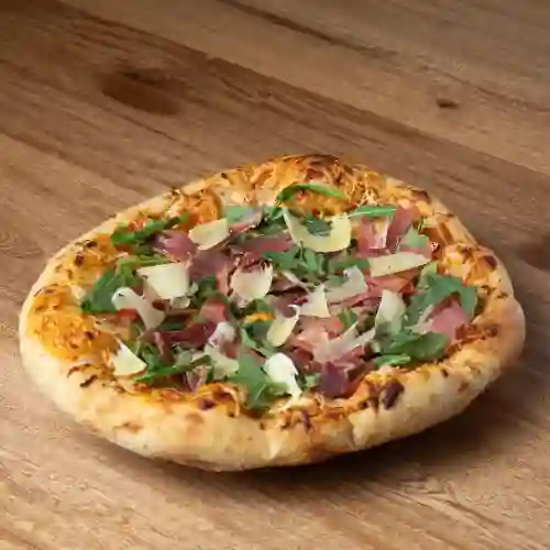 Pizza de Serrano y Rúgula