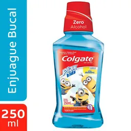 Enjuague Bucal Colgate Plax Kids Minions Botella 250 ml