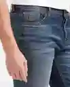 Jean Rider Masculino Azul Clásico Oscuro Talla 32/32 Chevignon