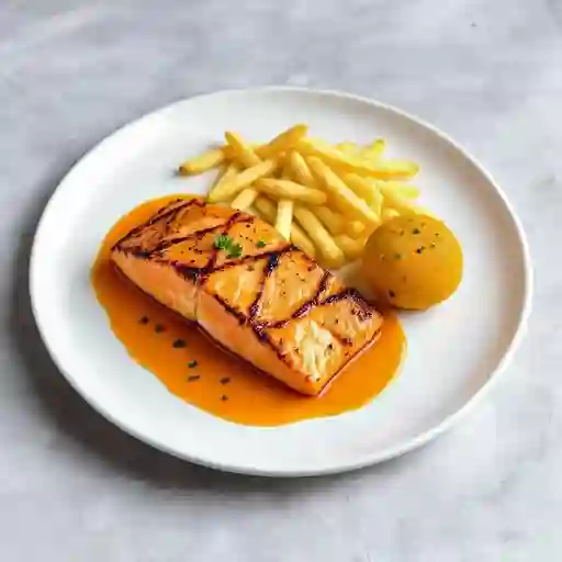 Salmon a la plancha