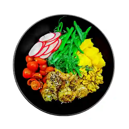 Poke de Camarón Teriyaki