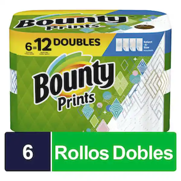 Bounty Toallas de Papel 90 Hojas