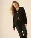 Chaqueta Negro Puro Ultraoscuro Talla M 422G205 Esprit