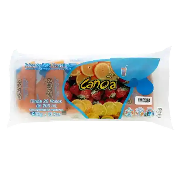 Canoa Pulpa de Fruta Mandarina