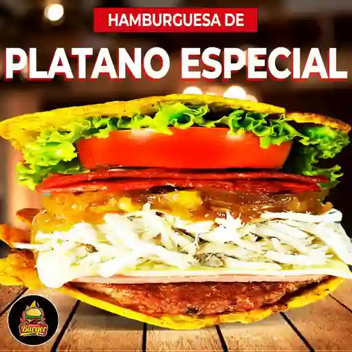 Hamburguesa de Plátano Especial