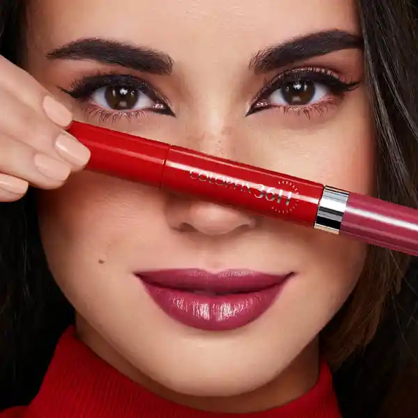 Labial Colorfix Dúo Tattoo Rosa Chic Ésika