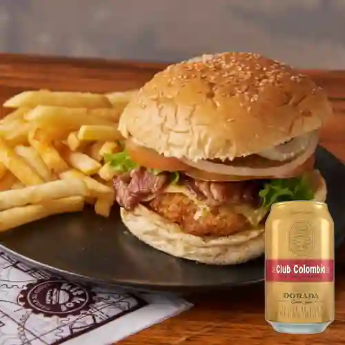Combo Kit Kof Pollo/Crispi Especial + Club Col. Dorada 330ml Lata