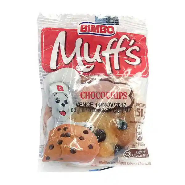 Muffin Bimbo Muffs Chocochips