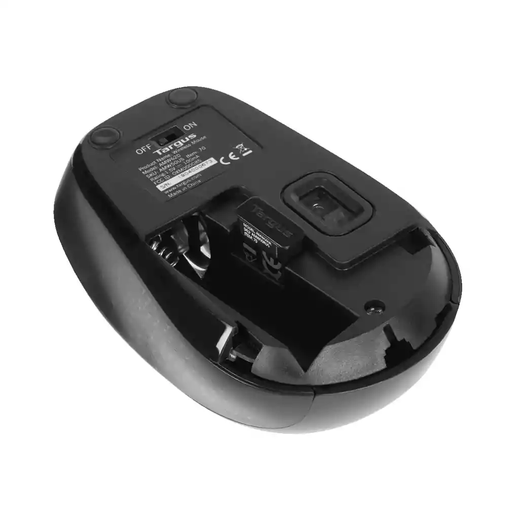 Targus Mouse Con Sensor Óptico Bluetooth 1600Dpi