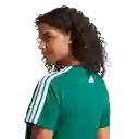 Adidas Camiseta L Softs Manga Corta Mujer Verde Talla S