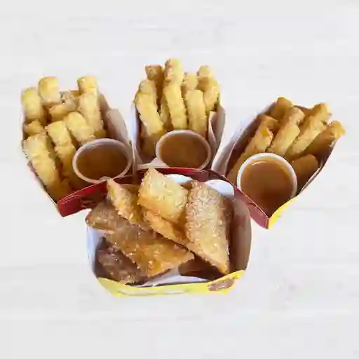 Paga 3 bocaditos lleva 1 hojuelas