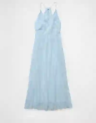 Vestido Mujer Azul Talla: MEDIUM 8508401 American Eagle