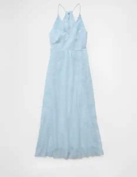 Vestido Mujer Azul Talla: MEDIUM 8508401 American Eagle