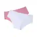 Secret Lili Pink Panty Íntima Corte Laser Talla L
