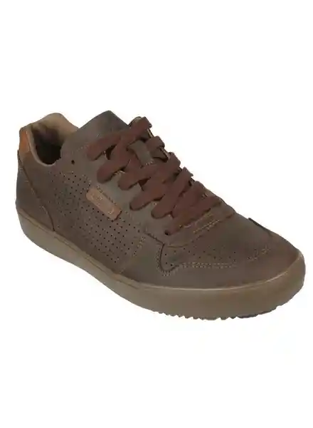 Brahma Zapatos Casual Informal Hombre Café Talla 39