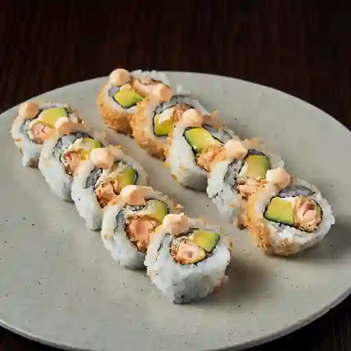 Salmon crunch