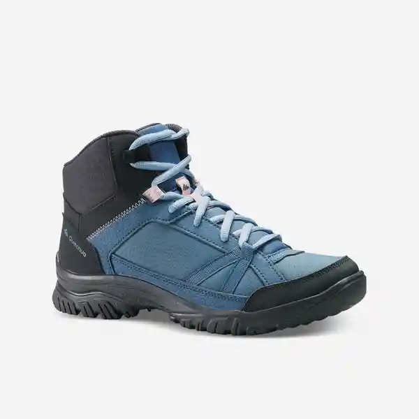 Quechua Botas Senderismo Para Mujer Azul Talla 39 NH100