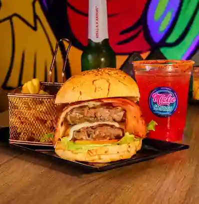 HAMBURGUESA DOBLE CARNE