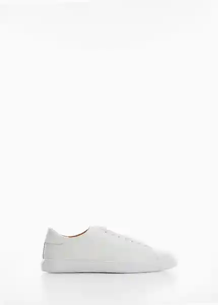 Zapatos Deportiva Metrolea Blanco Talla 39 Hombre Mango