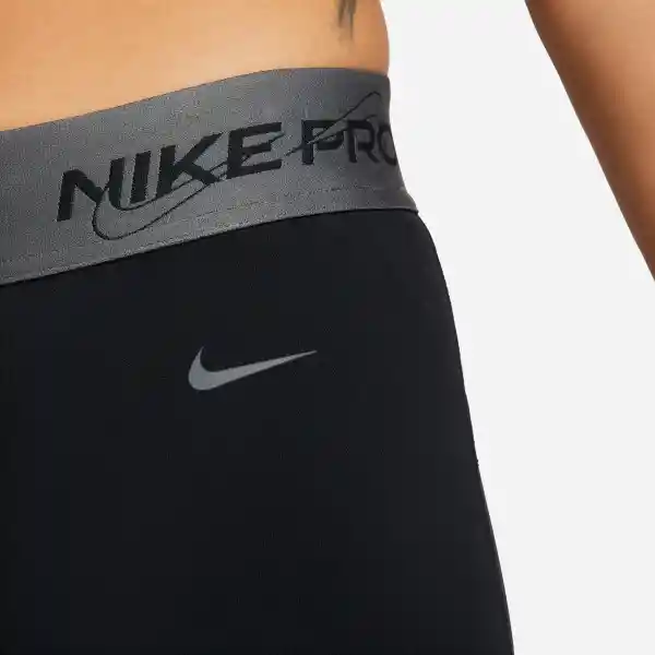 Nike Leggings Dri-Fit 7/8 Tght Para Mujer Negro Talla L