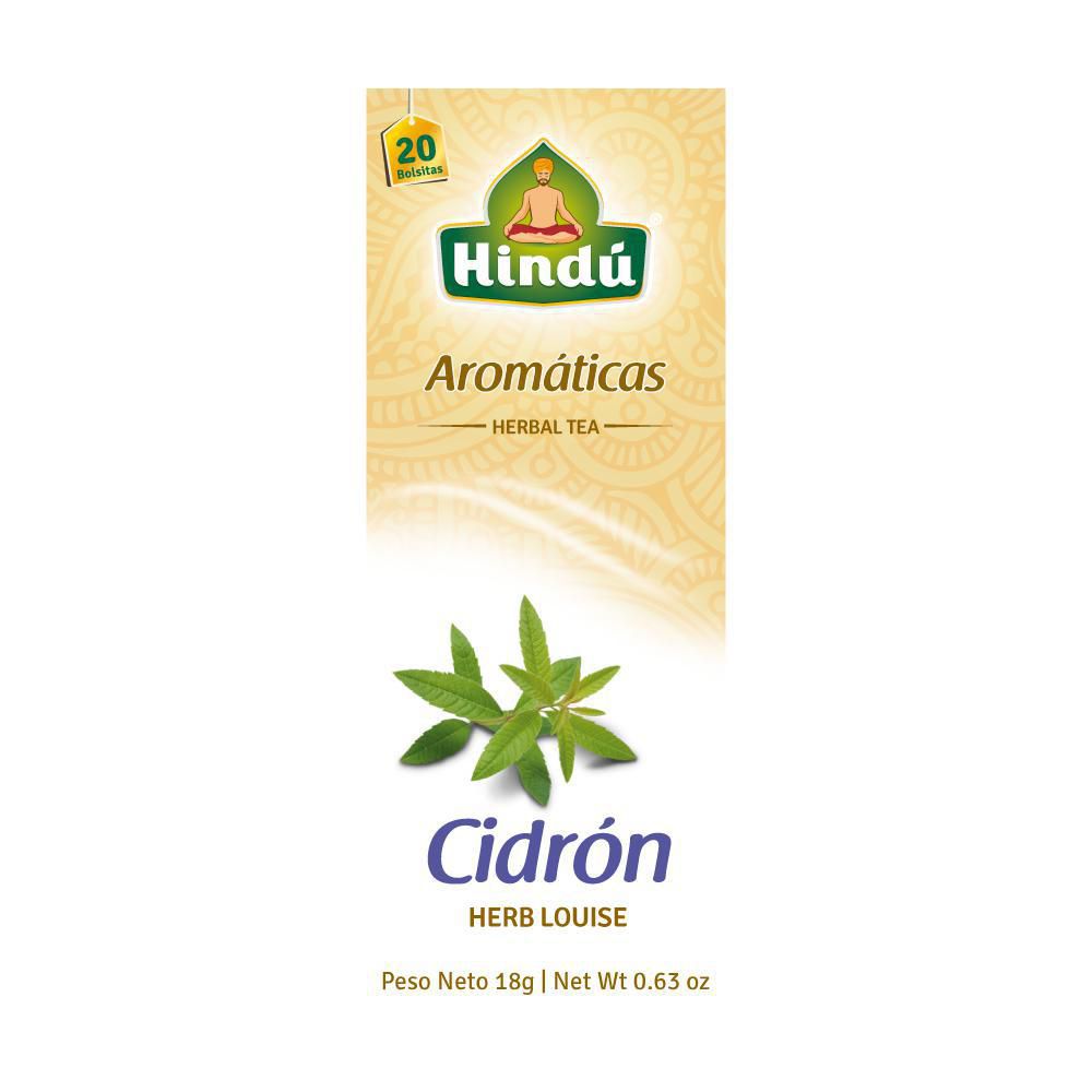 Hindu Aromática de Cidrón Hierba Luisa 18 g