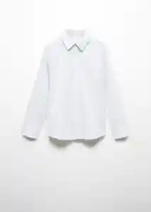 Camisa Oxfordr Verde Talla 10 Niños Mango