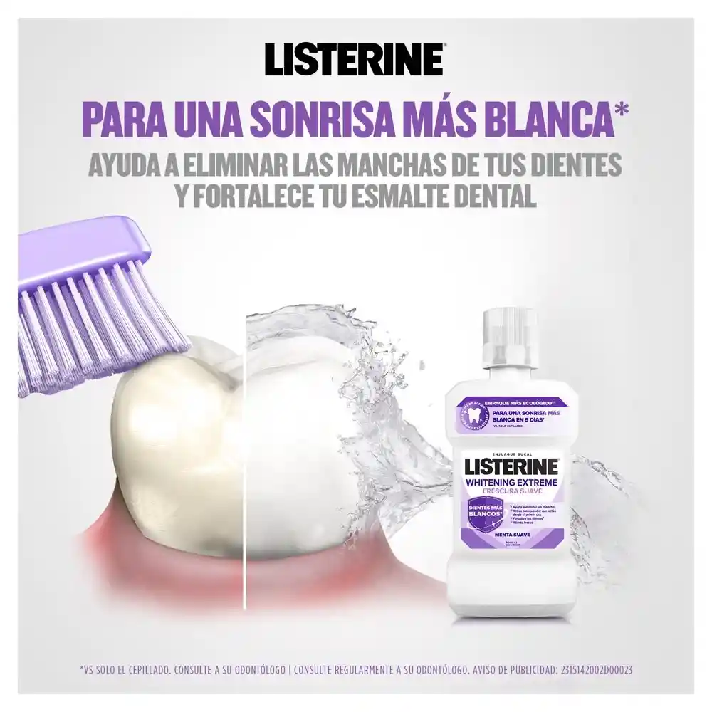 Enjuague Bucal LISTERINE Whitening Extreme 473 ML