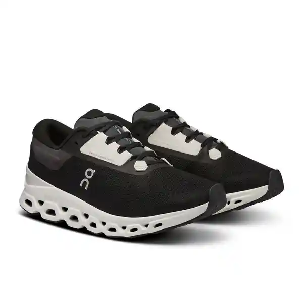 On Zapatos Cloudstratus 3 Mujer Negro Talla 8.5 Ref: 3WD30121197