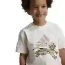 Adidas Camiseta Lk Dy Lk T Para Niño Blanco Talla XS Ref: IV9643