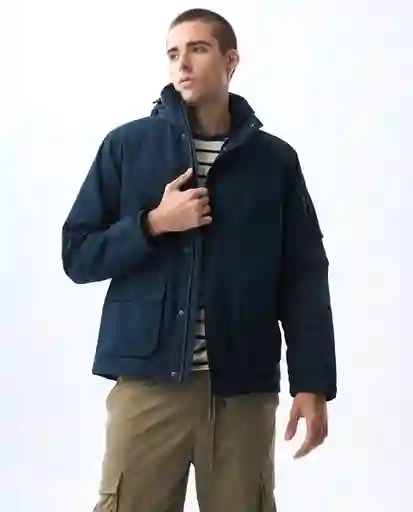 Chaqueta Hombre Azul Talla S 821G002_AZU194020 Americanino