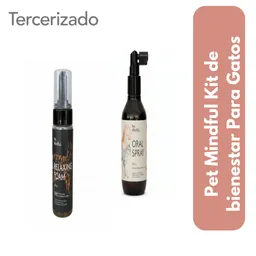 Combo Bienestar Enjuague Bucal + Espuma Relajante Para Gatos