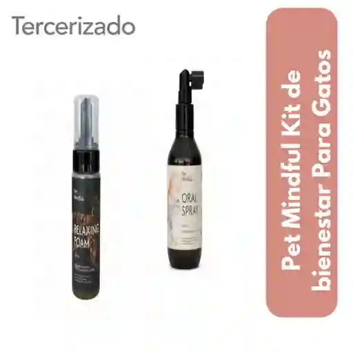 Combo Bienestar Enjuague Bucal + Espuma Relajante Para Gatos