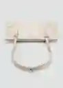 Bolso M Sharon Offwhite Talla 99 Mujer Mango
