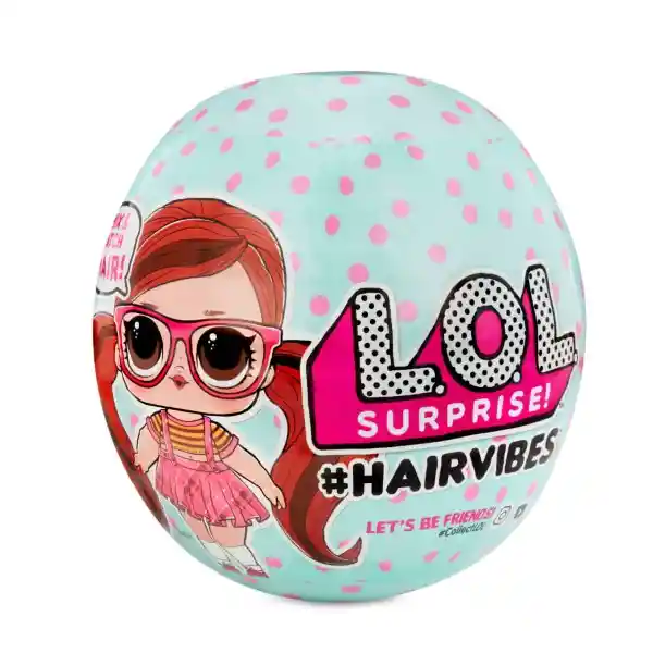 L.O.L Surprise Muñeca Hairvibes 15 Sorpresas