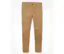 Pantalón Hombre Khaki Oscuro Talla 33 x 30 American Eagle