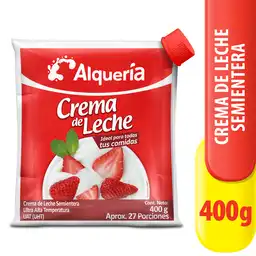 Alquería Crema de Leche Semientera 