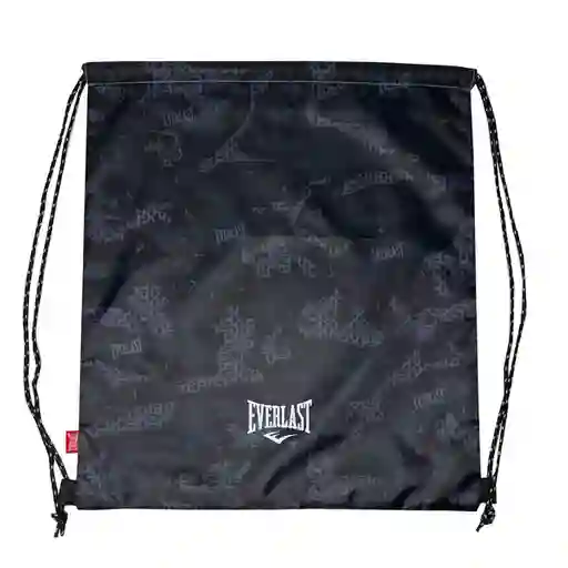 Bolso Con Cordón Camo Negro Everlast