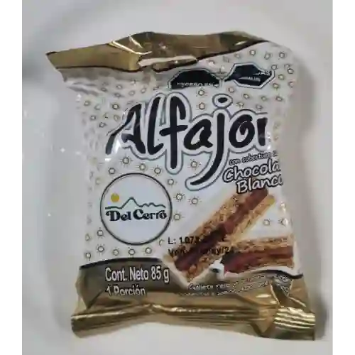 Alfajor Chocolate Blanco