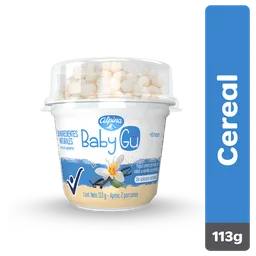 Baby Gu Yogurt Sabor a Vainilla con Cereal