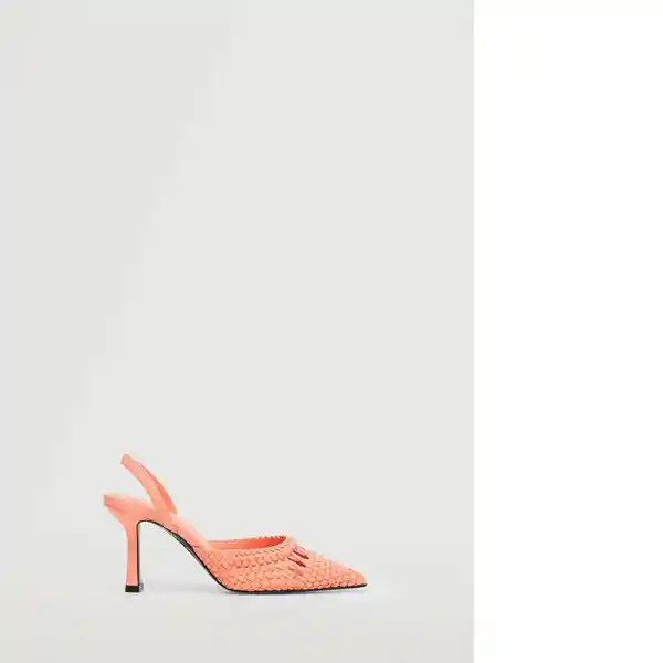 Zapato Paris Salmon Talla 42 Mujer Mango