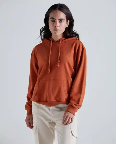  Buzo Mujer Naranja Talla L 680D000 AMERICANINO 