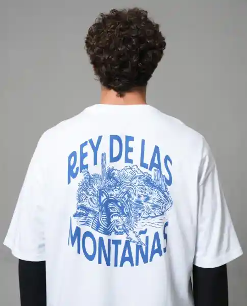 Camiseta Hombre Blanco XL 103G020_BLA110601 Rifle