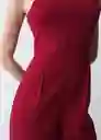 Enterizo Lexa Mujer Rojo Oscuro Rojo Rítmico Talla L 463G330 Naf Naf