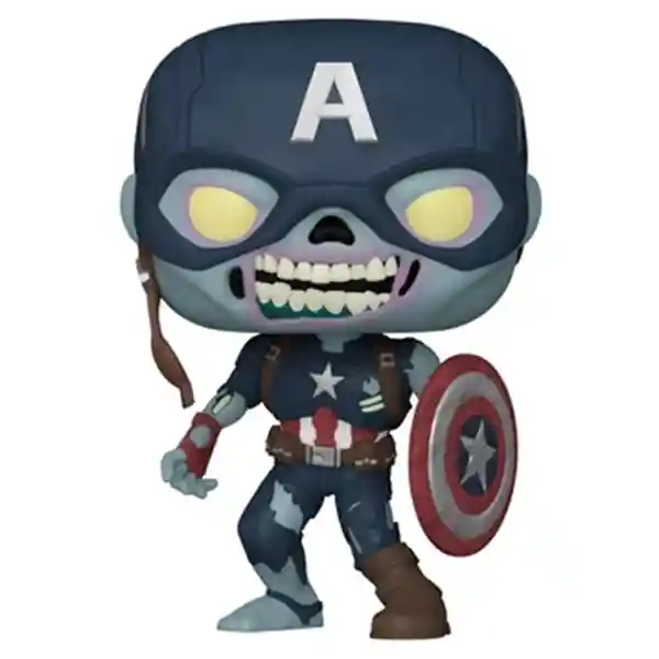 Funko Pop Zombie Captain America