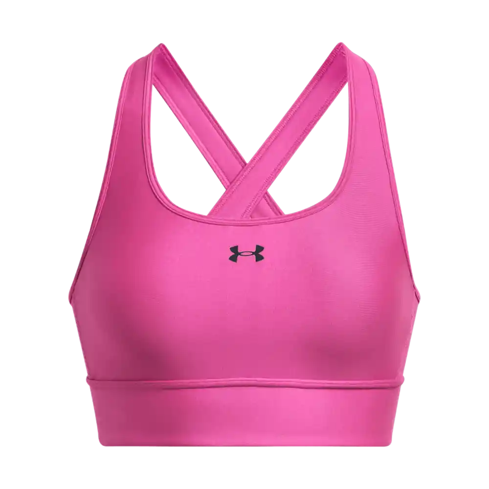 Under Armour Crop Crossback Longline 223 Mujer Negro SM