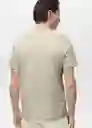 Camiseta Cherlo Arena Talla L Hombre Mango