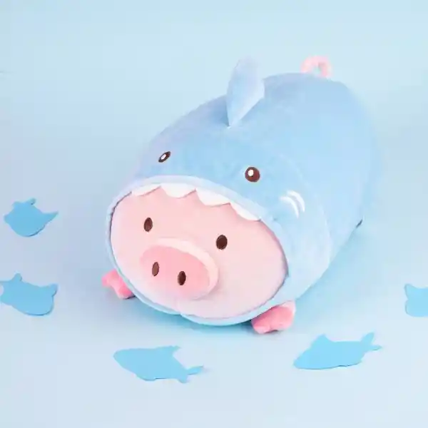 Peluche 13In Gigi Con Disfraz de Tiburón Mini Family Miniso
