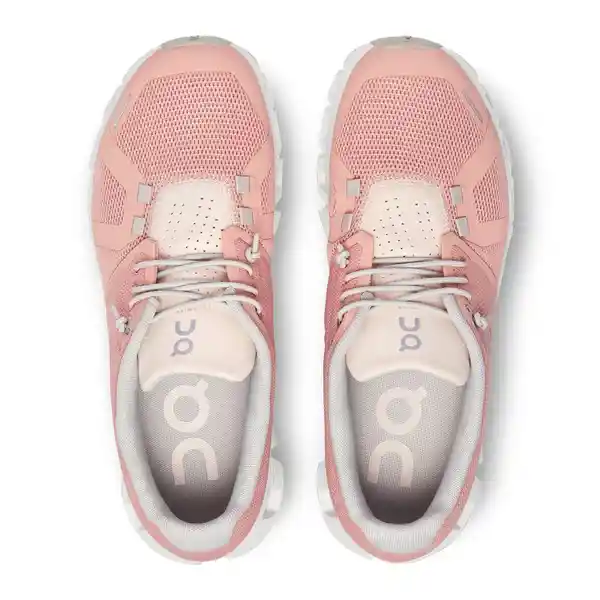 On Zapatos Cloud 5 Para Mujer Rosado Talla 5.5 Ref: 59.98556